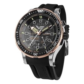Vostok Europe PX84-511E769-BLK Herren-Taucheruhr Hybrid Batiscafos Schwarz