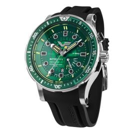 Vostok Europe PX84-511A770-GRE Herren-Taucheruhr Hybrid Batiscafos Grün