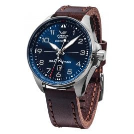 Vostok Europe YN55-325A661 Men's Automatic Watch Space Race Brown/Blue