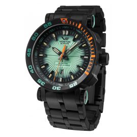 Vostok Europe NH35A-575C649-B Divers Watch Automatic Energia Rocket Black/Green