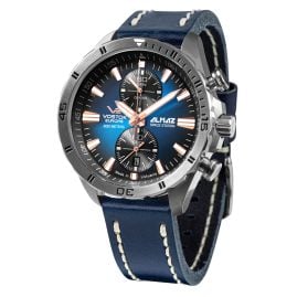 Vostok Europe 6S11-320A675 Men's Watch Chronograph Almaz Blue