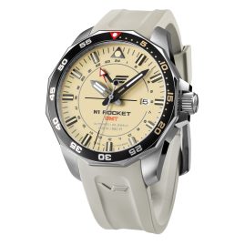 Vostok Europe NH34-225A713-SISAND Men's Watch Automatic GMT Rocket N1 Sand Tone