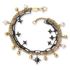 Engelsrufer ERBS-WINDROSE-BI Edelstahl-Armband für Frauen Boho Windrose