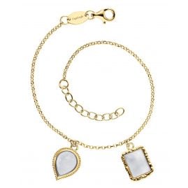 Engelsrufer ERB-PURE-MO-G Women's Bracelet Pure Moon Gold Tone