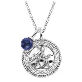 Engelsrufer ERN-LIBRA-LP-ZI Women's Necklace Zodiac Libra Silver