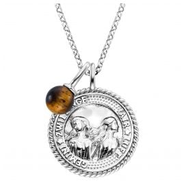 Engelsrufer ERN-GEMINI-TE-ZI Ladies' Necklace Zodiac Gemini Silver