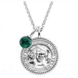 Engelsrufer ERN-TAURUS-ML-ZI Women's Necklace Zodiac Taurus Silver