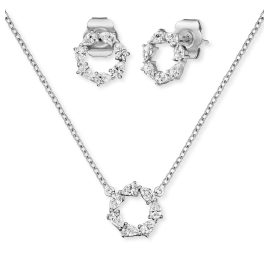 Engelsrufer ERMT-LILLUNA2-ZI Gift Set for Women Necklace and Earrings Crown