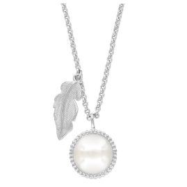 Engelsrufer ERN-GLORY-FEDER Necklace for Ladies Pearl and Feather