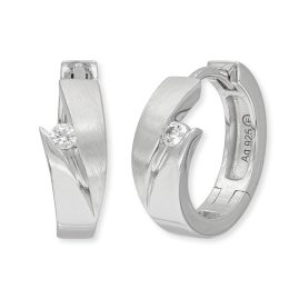 Engelsrufer ERE-JANA-ZI-CR Ladies´ Silver Earrings with Cubic Zirconia