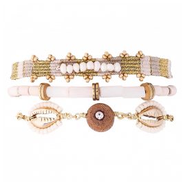 Damen Accessoires Schmuck Armbänder Hipanema Armbänder Manchette Hipanema 9 bracelets 