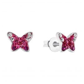 Prinzessin Lillifee 2034006 Girls Stud Earrings Butterfly Silver