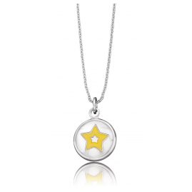 Herzengel HEN-GLAS-03SHINE Kids Necklace Star