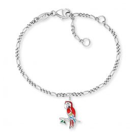 Herzengel HEB-PARROT Children's Bracelet Parrot Silver