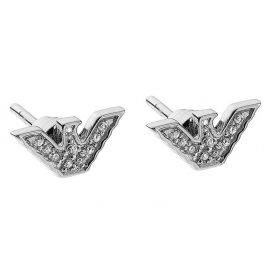 Emporio Armani EG3027 Silver Ladies Earrings