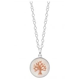 Julie Julsen JJNE0622.8 Women's Necklace Tree of Life Silver