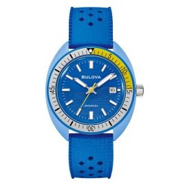 Bulova 98B445 Men's Watch Quartz Snorkel Blue