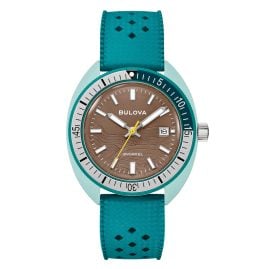 Bulova 98B446 Men's Watch Quartz Snorkel Teal
