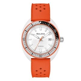 Bulova 98B448 Men's Watch Quartz Snorkel Orange