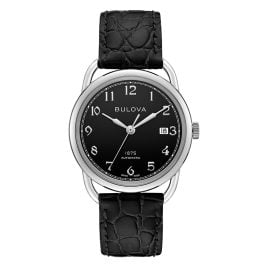 Bulova 96B325 Wristwatch Automatic Commodore Black Limited Edition