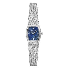 Bulova 96L343 Damenuhr Quarz Goddess of Time Blau