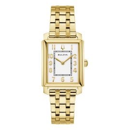 Bulova 97L186 Damen-Quarzuhr Sutton Goldfarben
