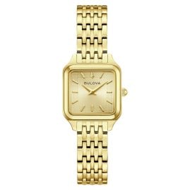 Bulova 97L191 Women's Wristwatch Classic Quartz Gold Tone