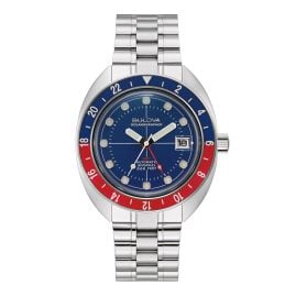 Bulova 96B405 Men's Watch Automatic GMT Blue/Red Oceanographer