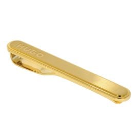 Hugo 50465848-710 Tie Clip Gold Plated Stainless Steel