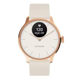 Withings HWA11-Model 1-All-Int Damenuhr ScanWatch Light 37 mm roségold/weiß
