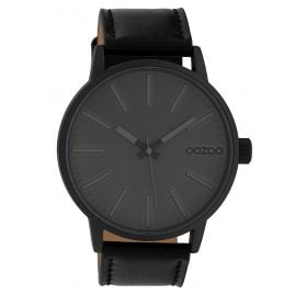 Oozoo C10014 Armbanduhr Grau/Schwarz 45 mm