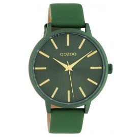 Oozoo C10616 Ladies' Watch with Leather Strap Green Quartz 42 mm