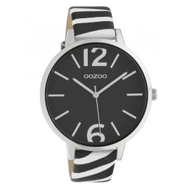 Oozoo C10214 Damen-Armbanduhr Zebra 43 mm