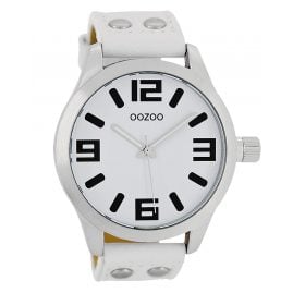 Oozoo C1050 Watch XL White 46 mm