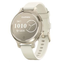 Garmin 010-02891-00 Lily 2 Active Women's Smartwatch Lunargold/Beige