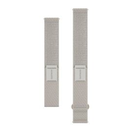 Garmin 010-13440-01 UltraFit Watch Band Nylon Strap 20 mm Ivory Tone