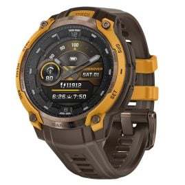 Garmin 010-03398-01 Instinct Crossover Amoled Smartwatch BronzeSunburst/Cocoa