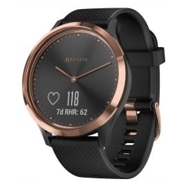 Garmin 010-01850-06 vivomove HR Sport Ladies' Smartwatch S/M Rose/Black Garmin 010-01850-06 vivomove HR Sport Ladies' Smartwatch S/M Rose/Black