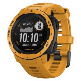 Garmin 010-02064-03 Instinct Outdoor-Smartwatch Gelb/Schiefergrau Garmin 010-02064-03 Instinct Outdoor-Smartwatch Gelb/Schiefergrau