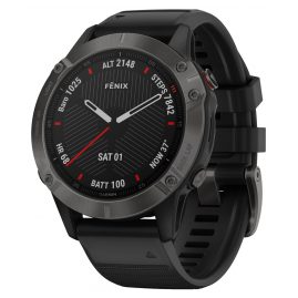 Garmin 010-02158-11 fenix 6 Saphir Smartwatch Schiefergrau/Schwarz Garmin 010-02158-11 fenix 6 Saphir Smartwatch Schiefergrau/Schwarz