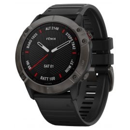 Garmin 010-02157-11 fenix 6X Saphir Smartwatch Schiefergrau/Schwarz Garmin 010-02157-11 fenix 6X Saphir Smartwatch Schiefergrau/Schwarz