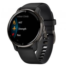 Garmin 010-02496-11 Venu 2 Plus Fitness Smartwatch Black/Slate