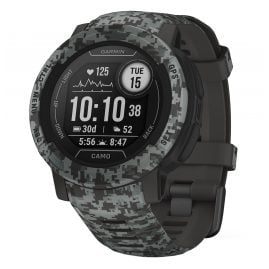 Garmin 010-02626-03 Instinct 2 Camo Edition GPS Smartwatch Slate Grey