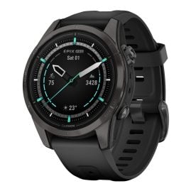 Garmin 010-02802-15 epix Pro Sapphire Smartwatch Carbon Grey Titanium DLC 42
