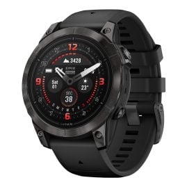Garmin 010-02803-11 epix Pro Saphir Smartwatch Carbongrau Titan DLC 47 mm