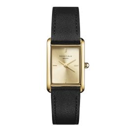 Rosefield HCBLG-H07 Women's Watch Heirloom Black/Gold Tone