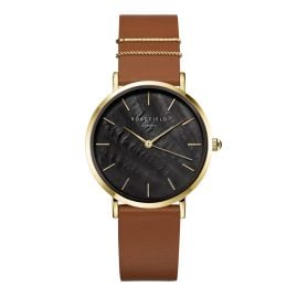 Rosefield WBCLG-W96 Ladies' Wristwatch West Village Brown/Black