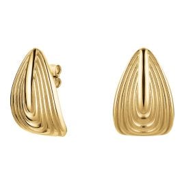 Rosefield JEREG-J965 Women's Stud Earrings Retro Gold Tone