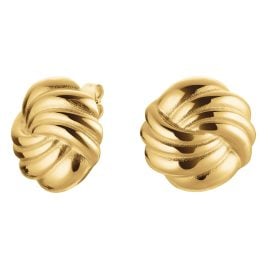 Rosefield JESSG-J1026 Damen-Ohrringe Ohrstecker Spirale Goldfarben