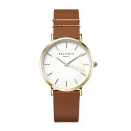 Rosefield WWCG-W86 Damenuhr West Village Cognac